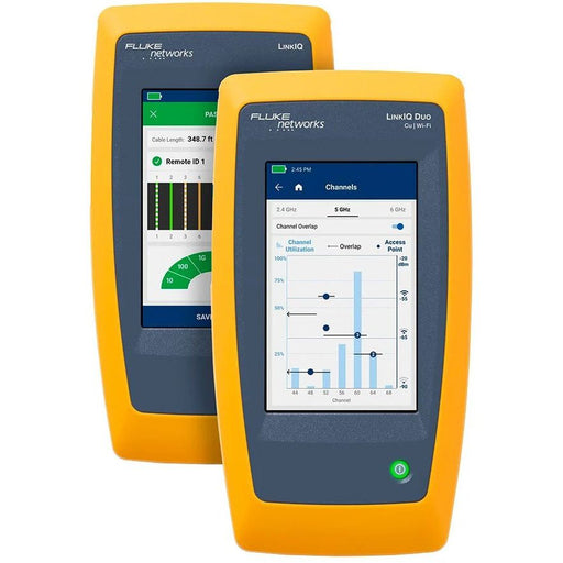 Fluke Networks - Mess-/Testgerät für Kommunikationstechnik LIQ-200-Kit LIQ-DUO-IE-KIT-H6-EU mit Remote-ID, Toner