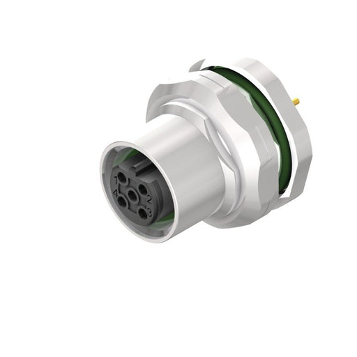 Weidmüller - Rundsteckverbinder, Einbau (PCB) Stecker SAIEM12BD4H12TLPG9 M12 − 10 Stück