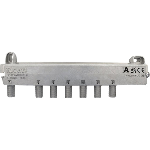Televes - Abzweiger und Verteiler 6f. VT612FZ 12dB, 5-1218MHz