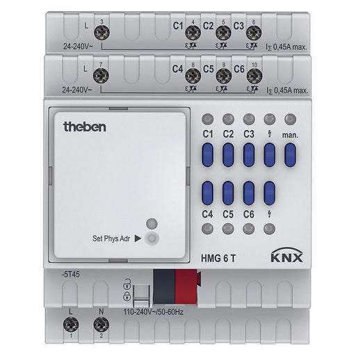 Theben - Bussystem-Heizungsaktor Heizungsaktor HMG 6 T KNX MIX2,Grundmodul