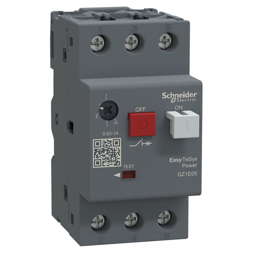 Schneider Electric - Leistungsschalter für Motorschutz Motorschutzschalter Easy GZ1E05 TeSys 0,63-1A