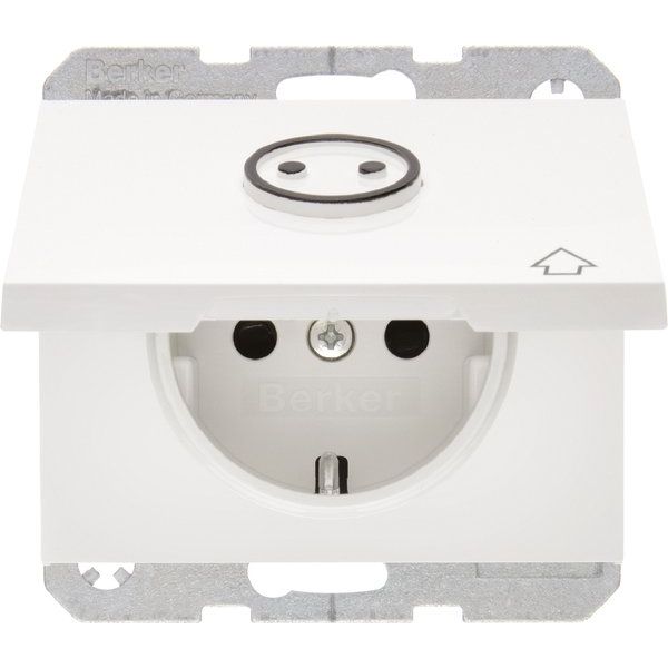 Berker - Steckdose SCHUKO-Steckdose pws 47867109 m.Klappdeckel