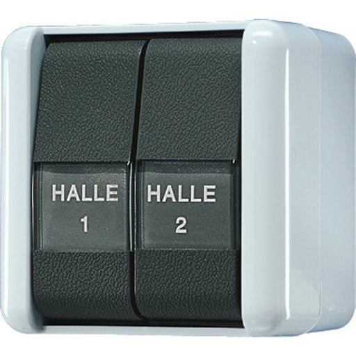 Jung - Taster Doppel-Taster 10AX 250V 835 NAW 2 Schließer