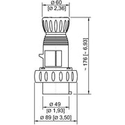 Stahl - Explosionsgeschützter CEE-Stecker/-Kupplung (IEC 60309) Stecker 16 A grün 10h 8570/12-410-S#272892
