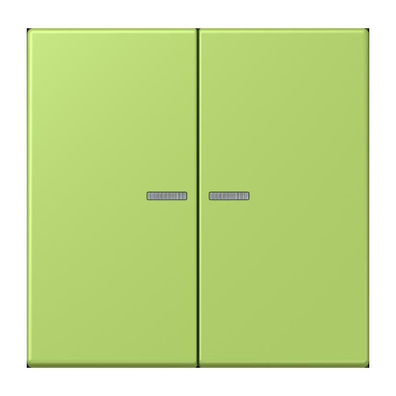Jung - Bedienelement intelligent Taster 2fach BT LC 17102 221 vert clair