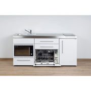 Stengel - Mini-Küche Miniküche Premiumline MPGSMOS180KSGSIKFlBr weiß