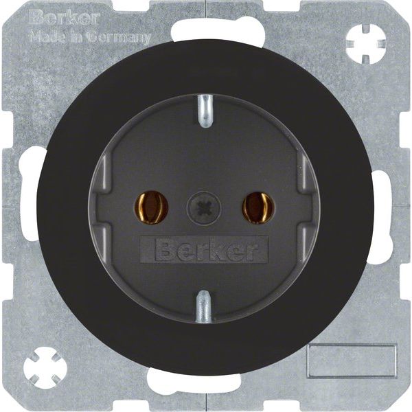 Berker - Steckdose SCHUKO-Steckdose sw/gl 41432045