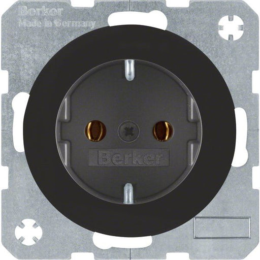 Berker - Steckdose SCHUKO-Steckdose sw/gl 41432045