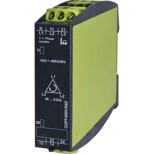 Tele Haase - Phasenüberwachungsgerät Überwachungsrelais G2PF400VS02 B=22,5mm, 2W