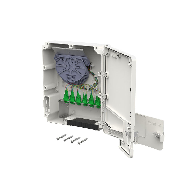 Metz Connect - Patchpanel LWL OpDAT MV 12xLC-D APC OS2 15036C97612-E splice IP54