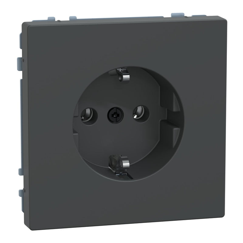 Merten - Steckdose SCHUKO-Steckdose anth MEG2301-6034 mit Steckklemmen