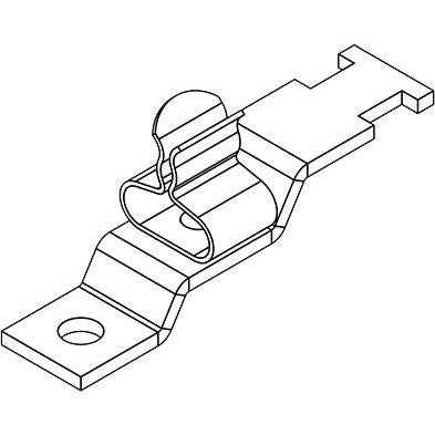Icotek - Schirmanschlussklemme Schirmklammer LFZ/SKL 1,5-3 − 10 Stück