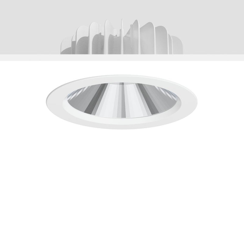 RZB - Downlight/Strahler/Flutlicht LED-Einbaudownlight 901799.002.1.76 940, DALI, weiß