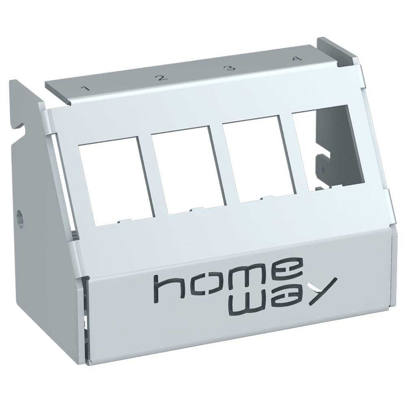 Homeway - Patchpanel Kupfer Verteilerfeldrahmen HW-VFMU4 für 4xMVFKS1 − 1 Stück