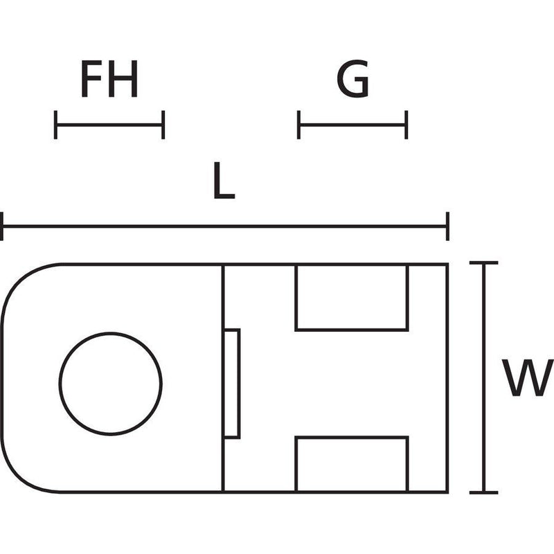 HellermannTyton - Befestigungssockel und -element für Kabelbinder Schraubsockel CTAM1-PEEK-BGE-C1 20,4 x 10,2 − 100 Stück