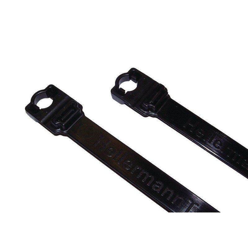 HellermannTyton - Kabelbinder Befestigungsbinder WSS250-PA66HIRHSUVBK schwarz − 1200 Stück