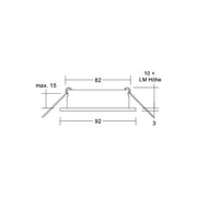 Brumberg Leuchten - Downlight/Strahler/Flutlicht Einbaumodul rund 45006560