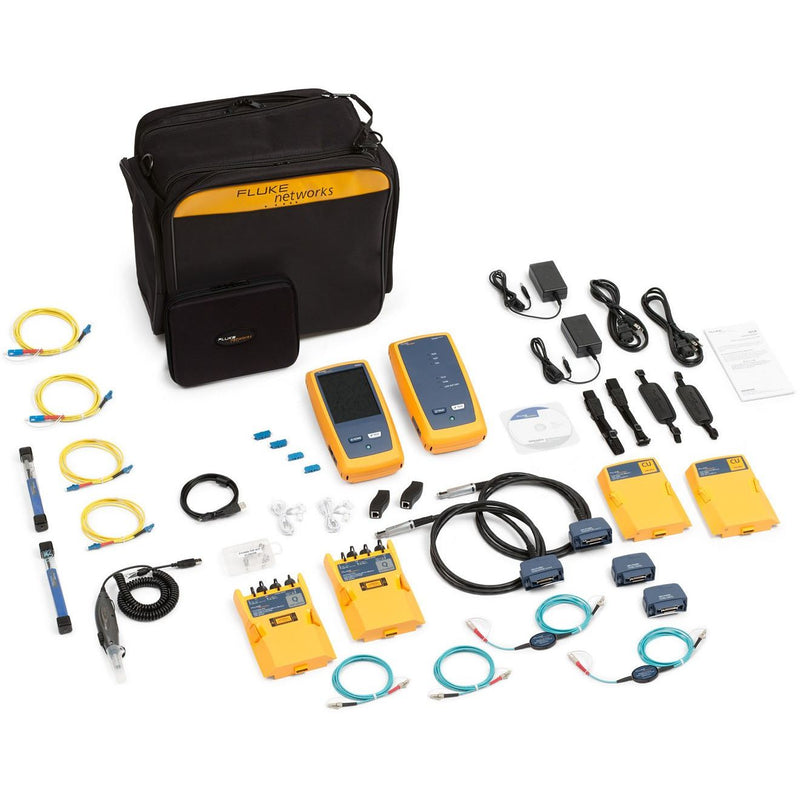 Fluke Networks - Mess-/Testgerät für Kommunikationstechnik Cable Analyzer DSX2-5000QI INT 1 GHz+WiFi Adapter