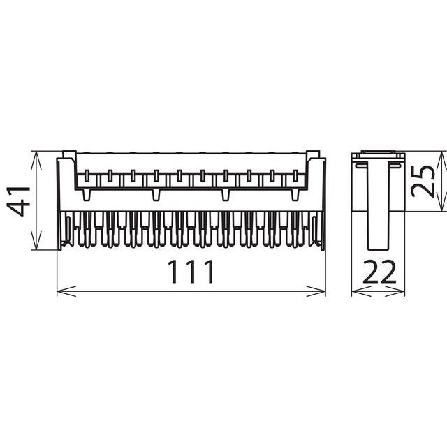 DEHN - Überspannungsableiter für Informations-/MSR-Technik ÜS-Schutzblock DPL 10 G3 110 FSD LSA-Plus-Technik