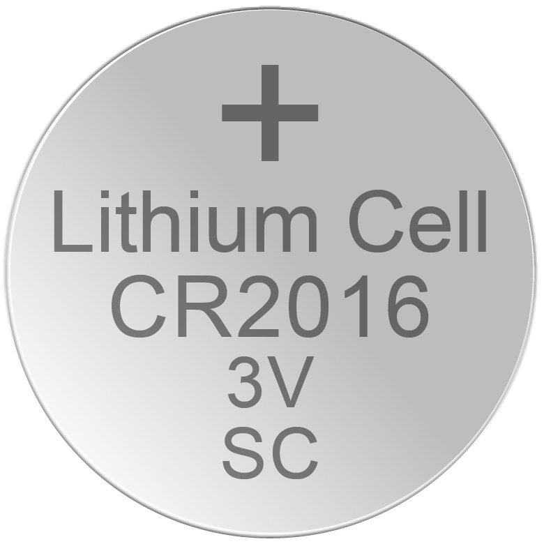 Hückmann - Batterie Knopfzelle Lithium 3V XCR2016 (5er) CR2016 90mAh
