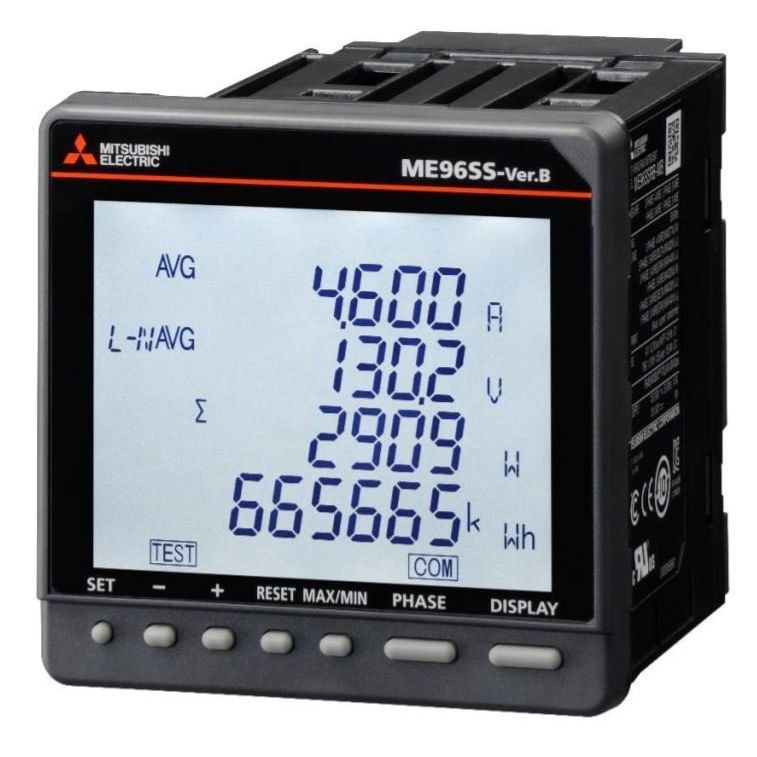 Mitsubishi Electric - Kombimessgerät Energiemessgerät ME96SSHB-MB − 1 Stück
