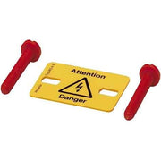 Phoenix Contact - Warn-/Hinweisschild Warnschild WS 4- 6 − 10 Stück