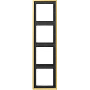 Jung - Abdeckrahmen Rahmen 4fach Mess/clas ME 2984 C waage-/senkrecht