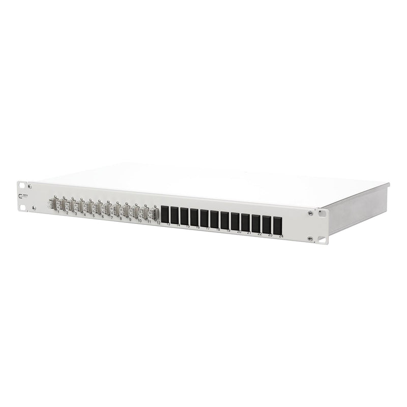 Metz Connect - Patchpanel LWL Patchfeld splice 1502557E12-E 12xLC-Duplex OM3