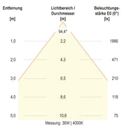 EVN Lichttechnik - Decken-/Wandleuchte LED-Anbaupanel APSU120125