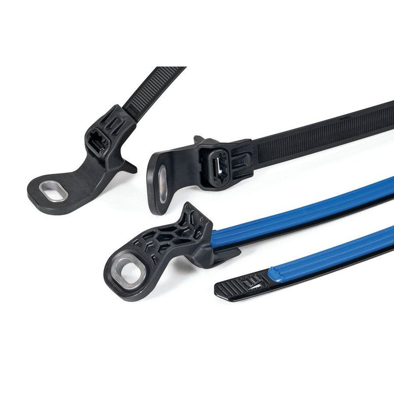 HellermannTyton - Kabelbinder Befestigungsbinder 2tlg. 156-04096(250) Soft Grip − 250 Stück
