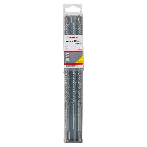 Bosch - Bohrer Hammerbohrer SDS plus-5, 2608585631 12 x 200 x 265 mm