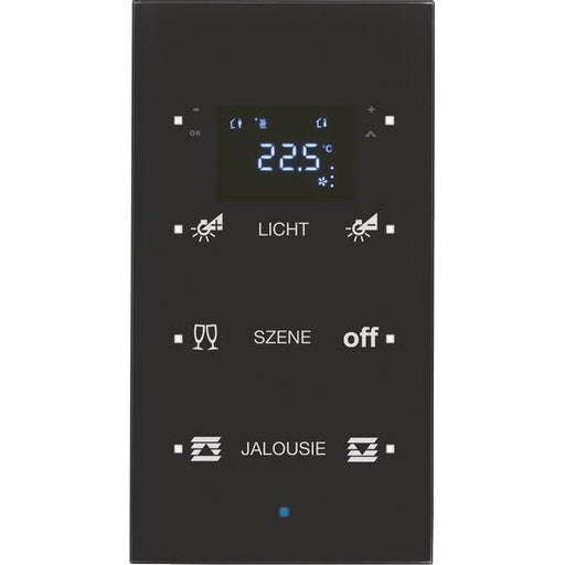 Berker - Bussystem-Tastsensor Glas-Sensor 75643135 mit Raumtemperatur