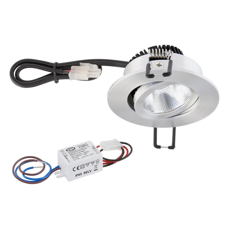 EVN Lichttechnik - Downlight/Strahler/Flutlicht P-LED Deckeneinbauleuchte PC20N31402 230V 3000K 300lm