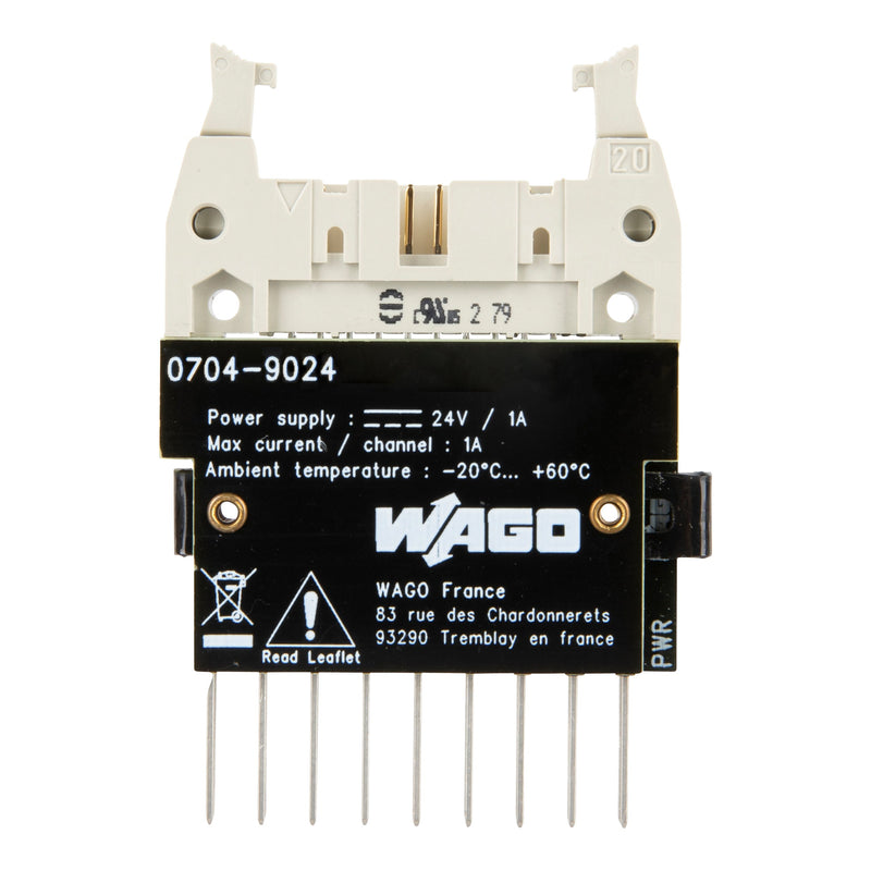 WAGO - Zubehör/Ersatzteile für Steuerungen Adapter Systemverkabelung 704-9024