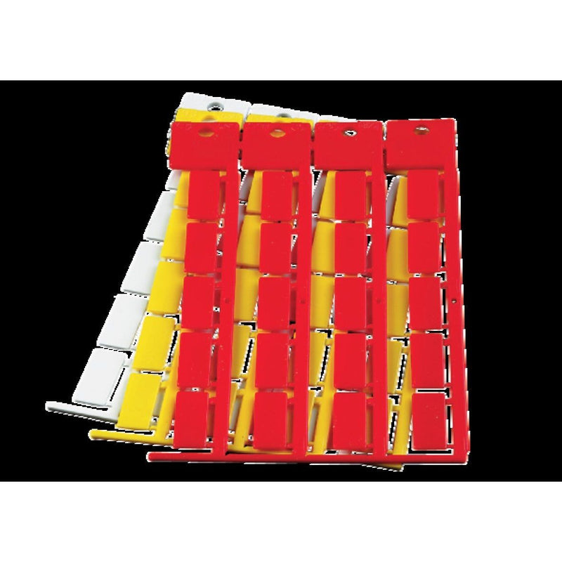 Murrplastik - Kabelmarkierungssystem Kennzeichenschild KSO 20x9 rt − 640 Stück
