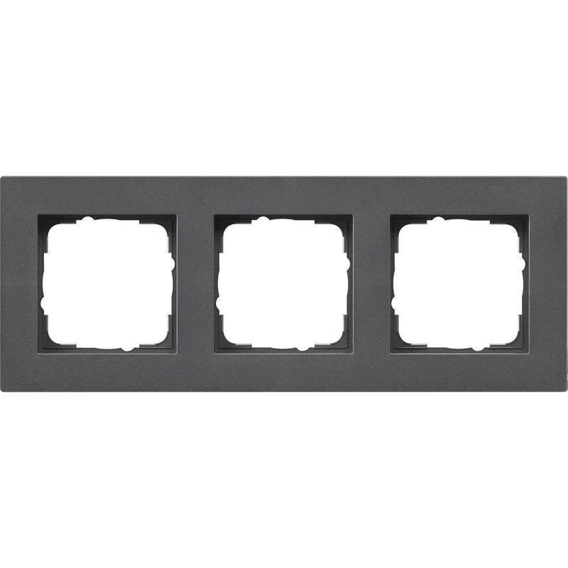 Gira - Abdeckrahmen 3fach anth 0213235