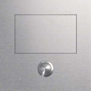 Elcom - Funktionsmodul für Türkommunikation 1-Taster+Schild GZM-210 MODESTA