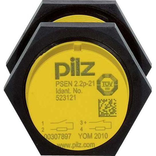 Pilz - Magnetischer Näherungsschalter Sicherheitssensor PSEN 2.2p-21 #523121 LED/8mm/1swit./1unit
