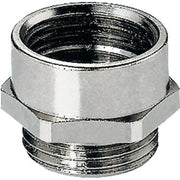 Flexa - Erweiterungs-/Reduzierring Gewindeadapter ADM-MP, M20/PG13,5 Messing vernickelt − 100 Stück