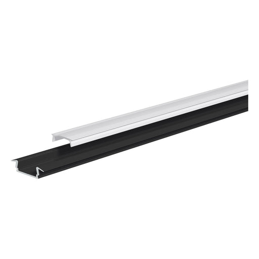 EVN Lichttechnik - Mechanisches Zubehör/Ersatzteile für Leuchten Aluminium-Profil APFLAT3AM200B inkl. Abdeckung
