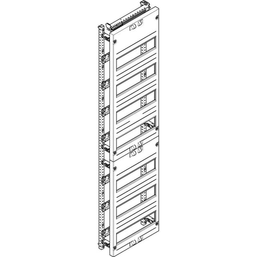 ABN - Verteilerfeld für Installationsverteiler Verteilerfeld MFK17R 1x7-reih, N+PE
