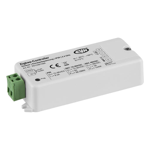 EVN Lichttechnik - Steuergerät für Leuchten Zigbee-Dimmer-Empfänger ZB12481X8A