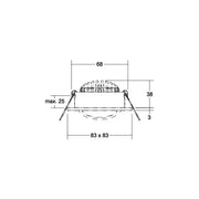 Brumberg Leuchten - Downlight/Strahler/Flutlicht LED-Einbaustrahler 230V 41415153 3000K