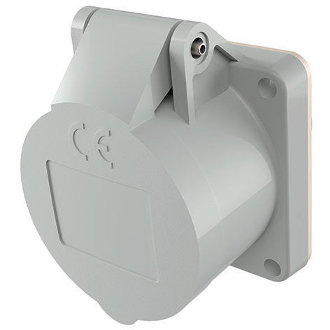 Mennekes - CEE-Anbausteckdose (IEC 60309) Anbaudose 624 32A,3p,12h,50V,IP44