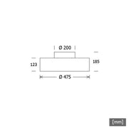 LTS Licht&Leuchten - Decken-/Wandleuchte LED-Anbauleuchte PLL 26.475 #640124 PLL 840 DALI ws
