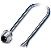 Phoenix Contact - Rundsteckverbinder, feldkonfektionierbar (Industriesteckverbinder) Einbausteckverbinder SACC-E-M12MS#1405233 − 1 Stück