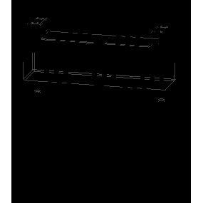 H1 - Mechanisches Zubehör/Ersatzteile für Leuchten Univ. Leuchtenbefestigung Univ.Cen.Pend.Kit1,0 1,0m