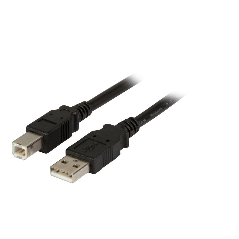 EFB-Elektronik - PC-Kabel USB2.0 Anschlusskabel K5256SW.0,5 0,5m sw A-B