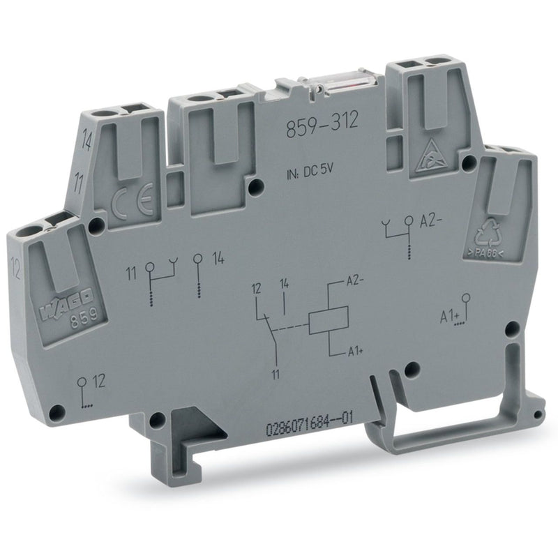WAGO - Schaltrelais Relaismodul 859-312 DC 5 V,1 Wechsler
