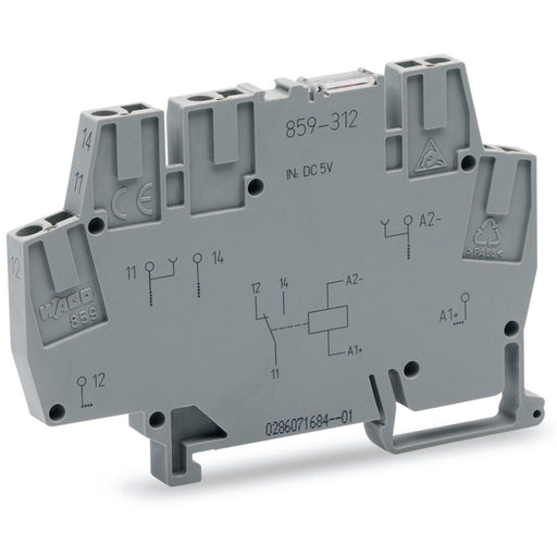 WAGO - Schaltrelais Relaismodul 859-312 DC 5 V,1 Wechsler